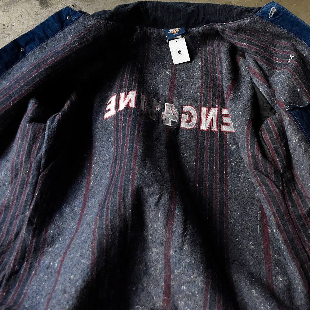 90's Dickies ワッペン！ デニム カバーオール ブランケットライナー 231205