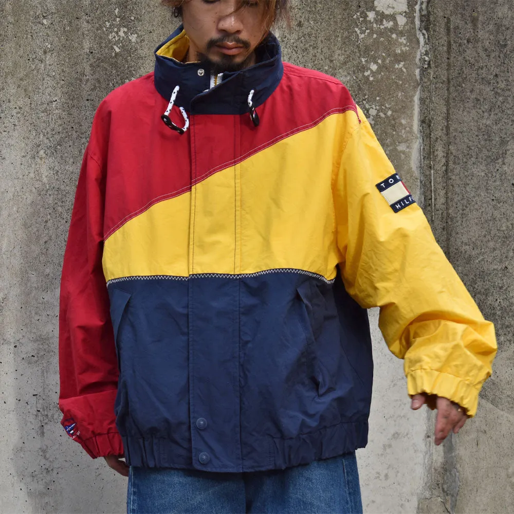 90’s TOMMY HILFIGER セーリング ナイロンジャケット 230923