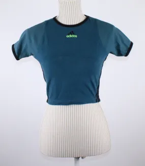 ADIDAS CROPPED TOP LADIES MEDIUM PRE-LOVED