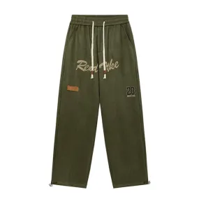 American Retro Street Drawstring Sweatpants