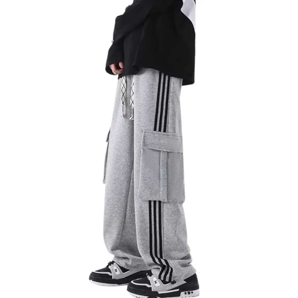 American Striped Web Pocket Sweatpants