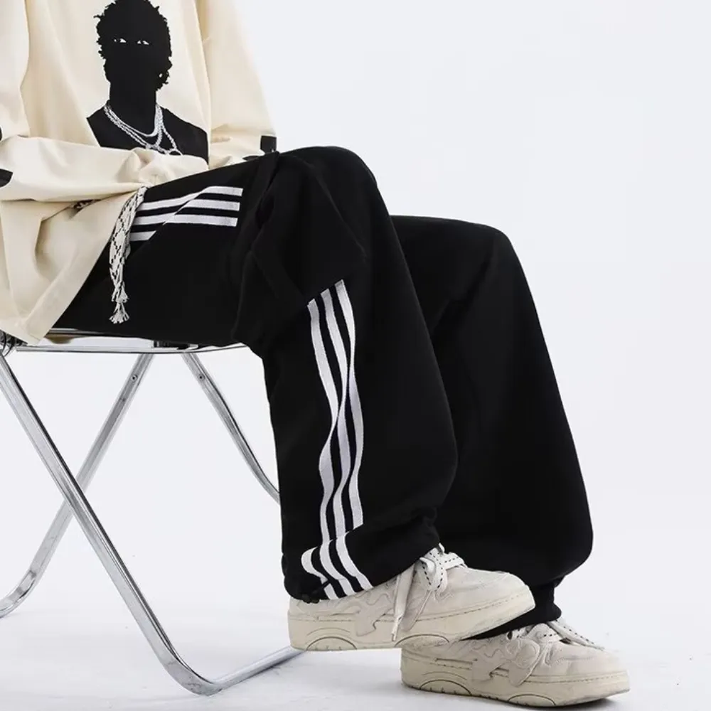 American Striped Web Pocket Sweatpants