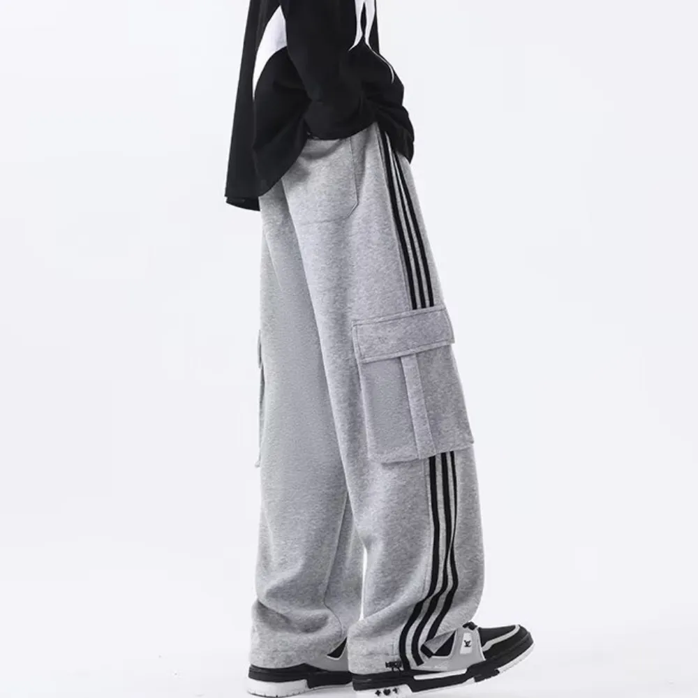 American Striped Web Pocket Sweatpants