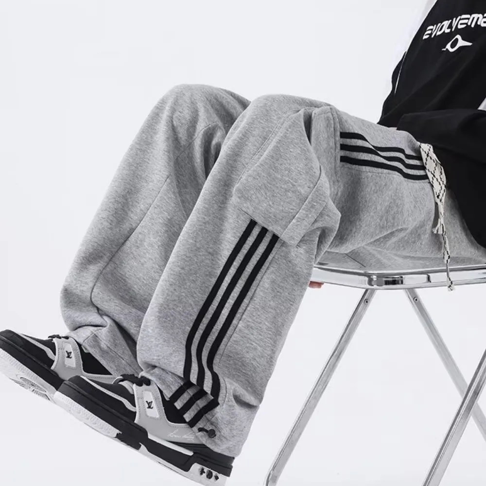 American Striped Web Pocket Sweatpants