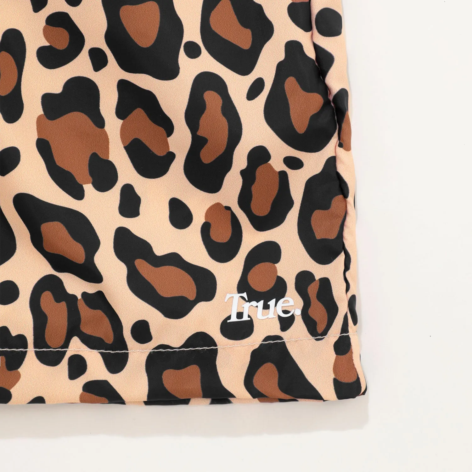 Animal Print Board Shorts - Leopard