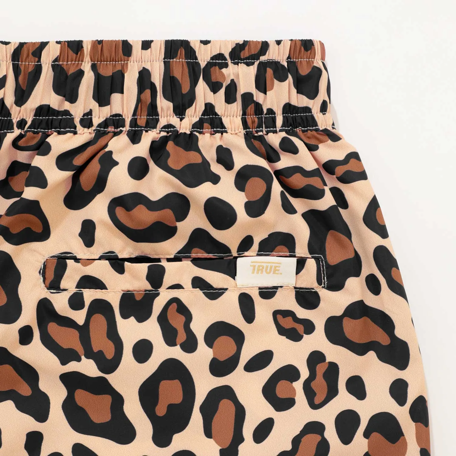Animal Print Board Shorts - Leopard