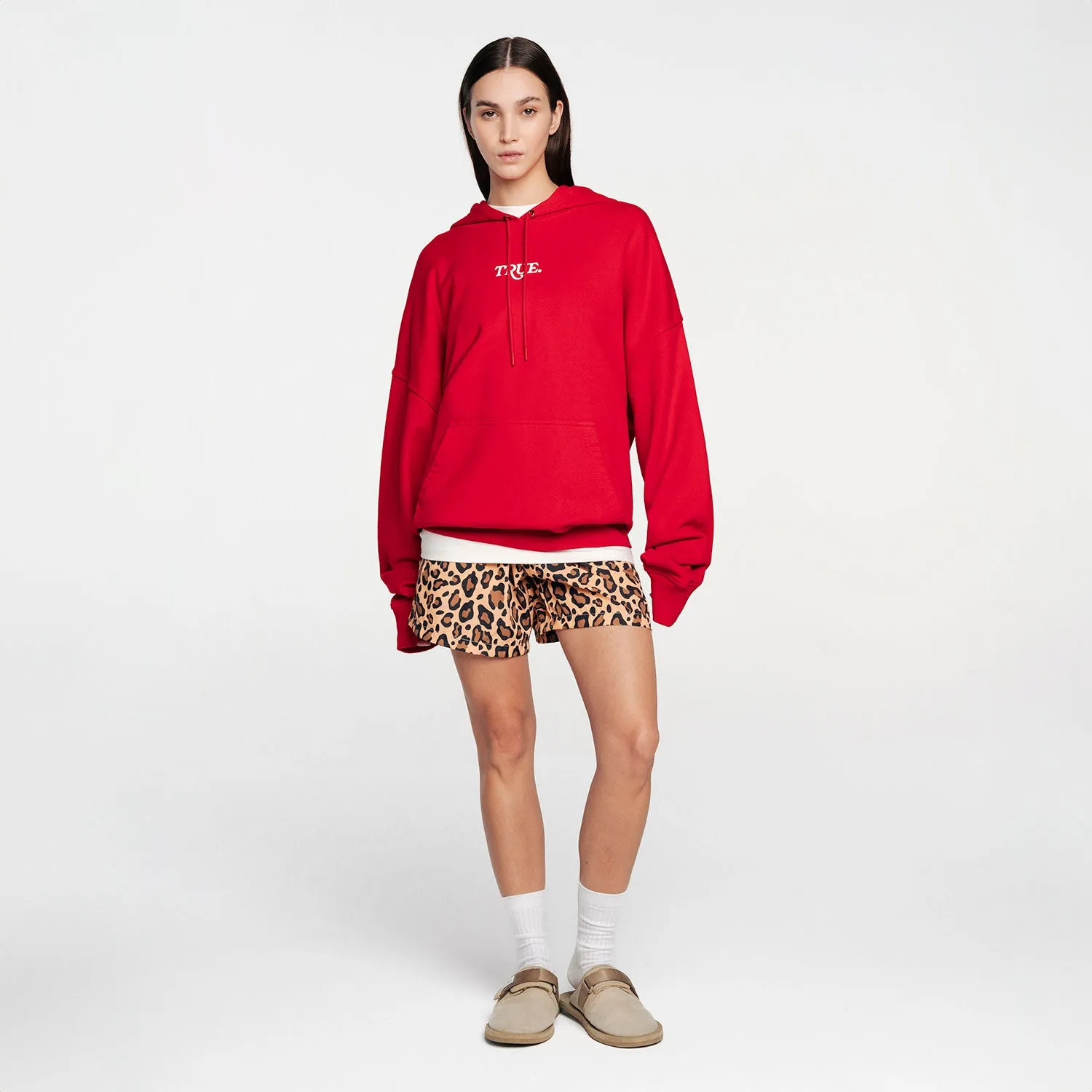 Animal Print Board Shorts - Leopard