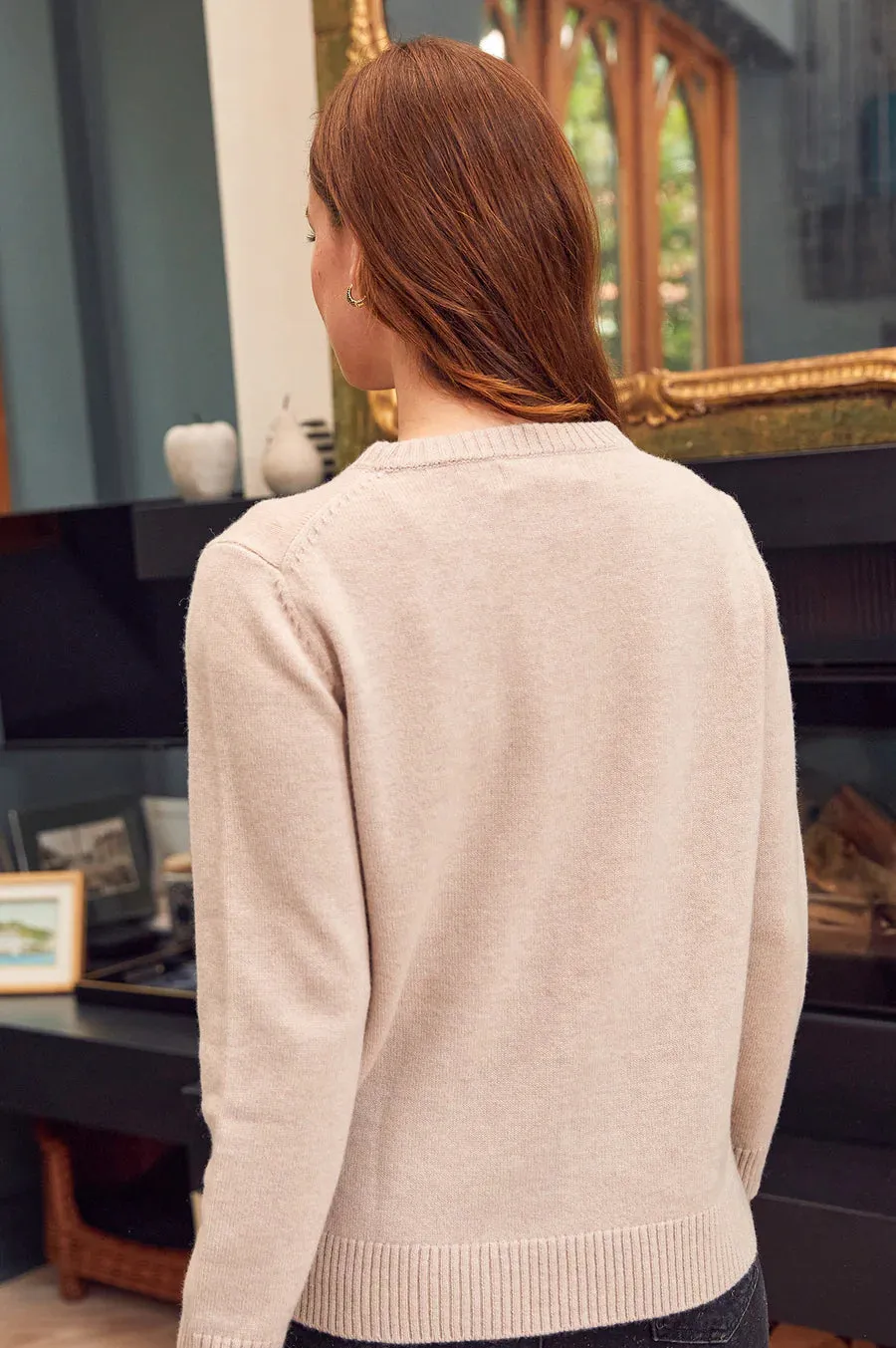 ASPIGA POLAR BEAR JUMPER OAT ORANGE