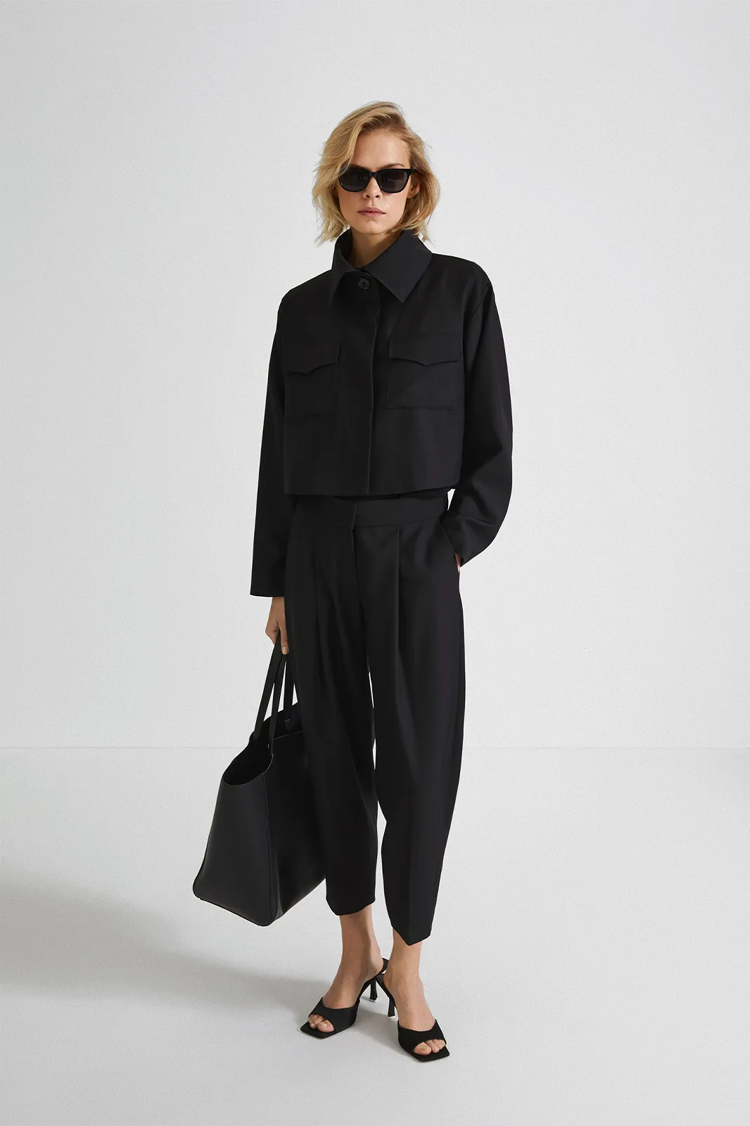 BUSALLA JACKET - BLACK