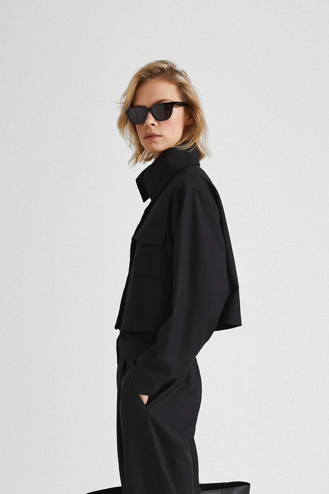 BUSALLA JACKET - BLACK