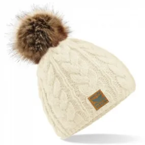 Cable Knit Beanie - Winter Swim