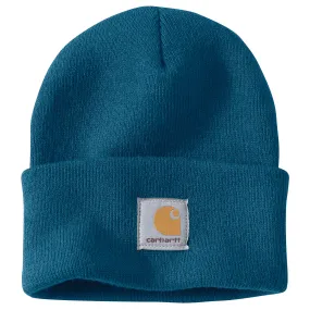 'Carhartt' Acrylic Knit Cuffed Beanie  - Ocean Blue