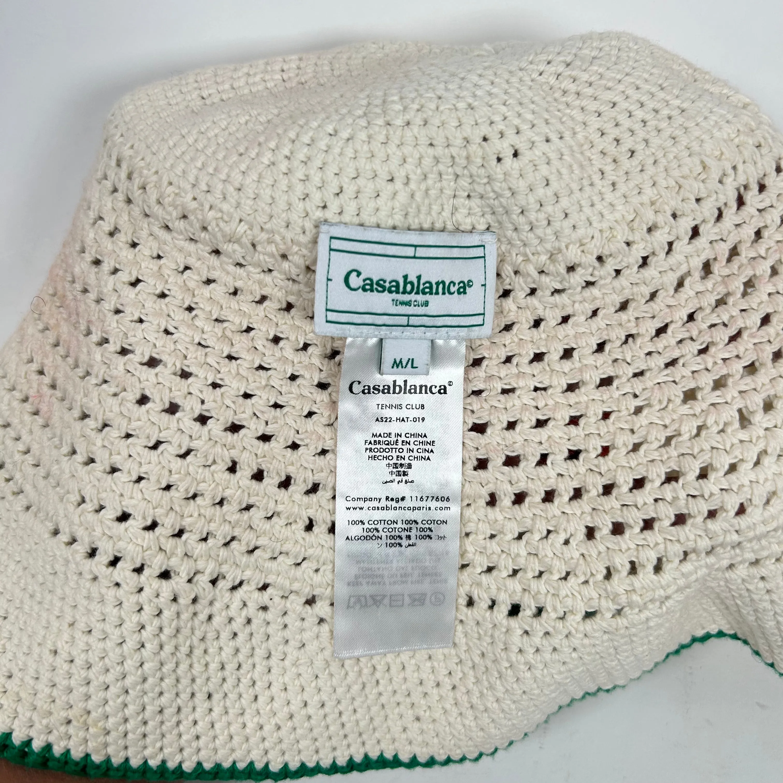 Casablanca Knit Fisherman Hat