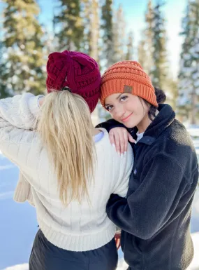 CC Beanie - Criss-Cross Knit Beanie