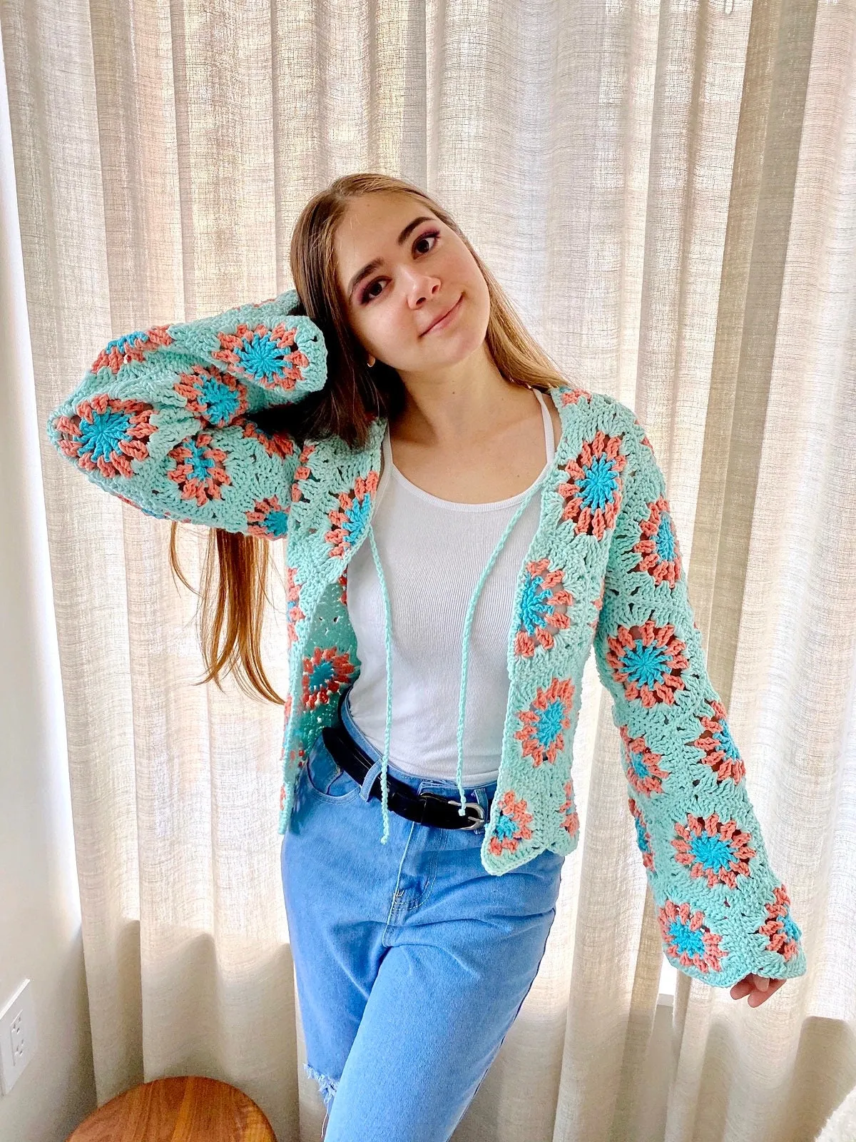 Crochet Pattern - Seaside Cardigan