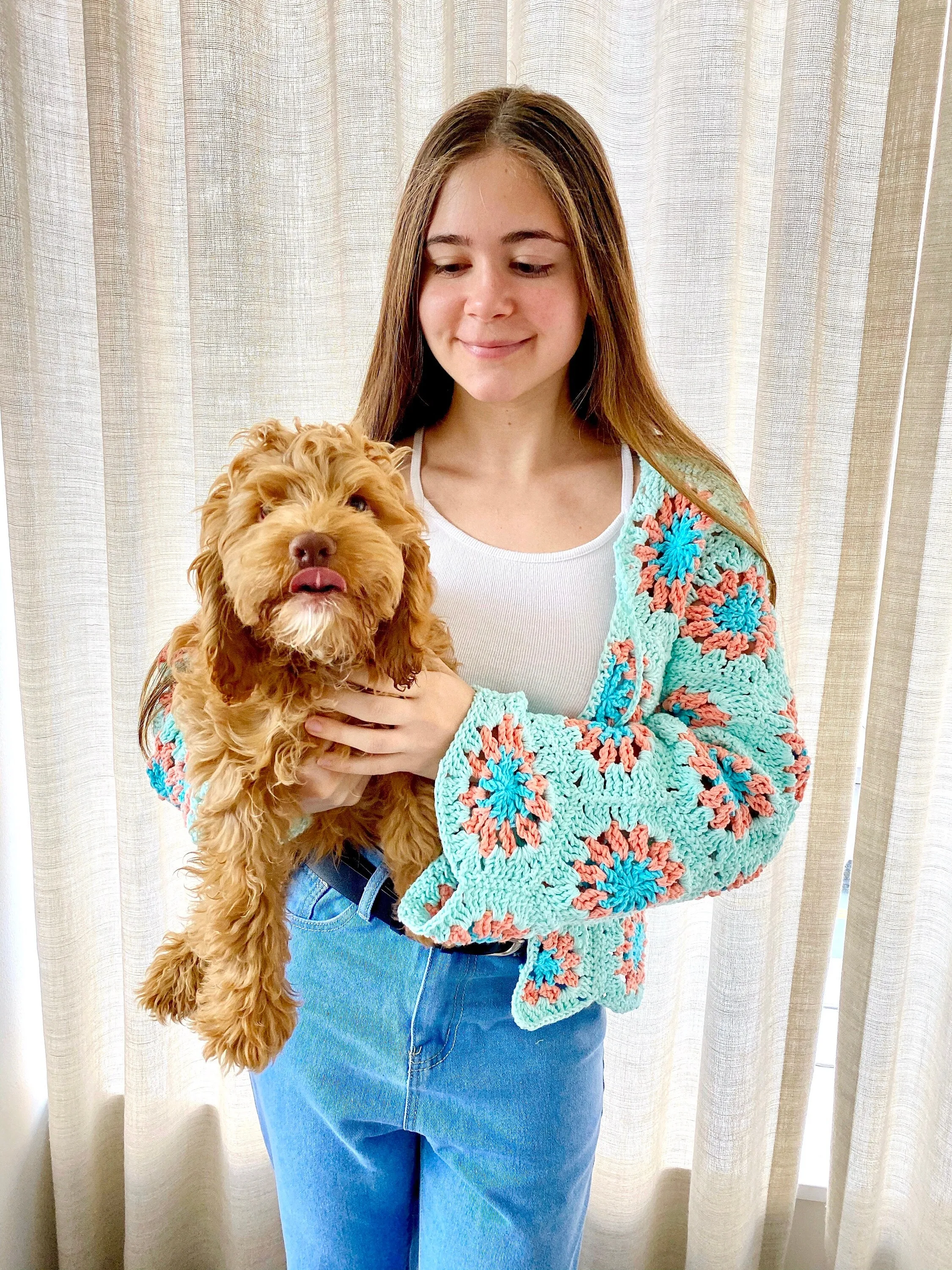 Crochet Pattern - Seaside Cardigan