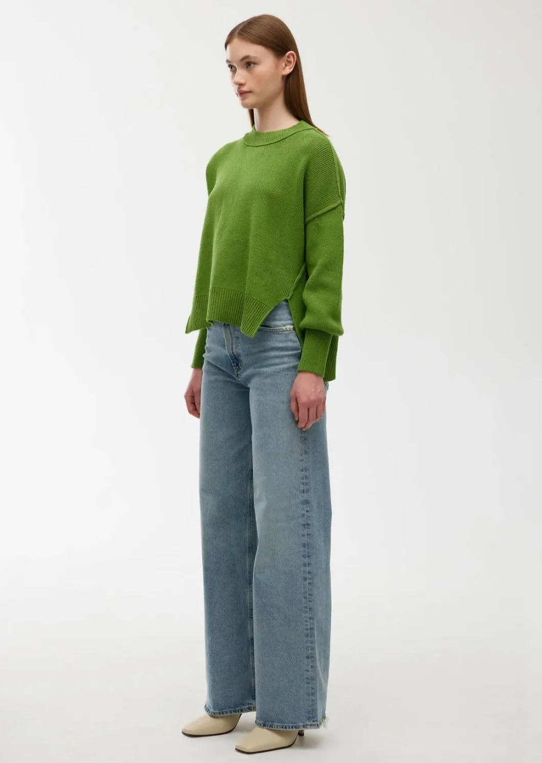 Davi Knit Olive