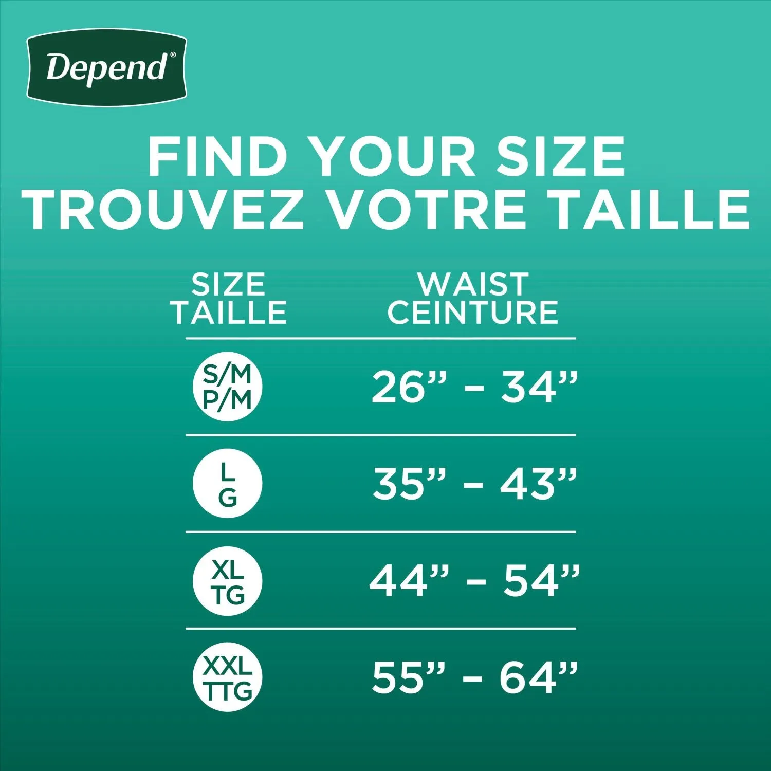 Depend Fresh Protection Adult Incontinence Underwear for Men