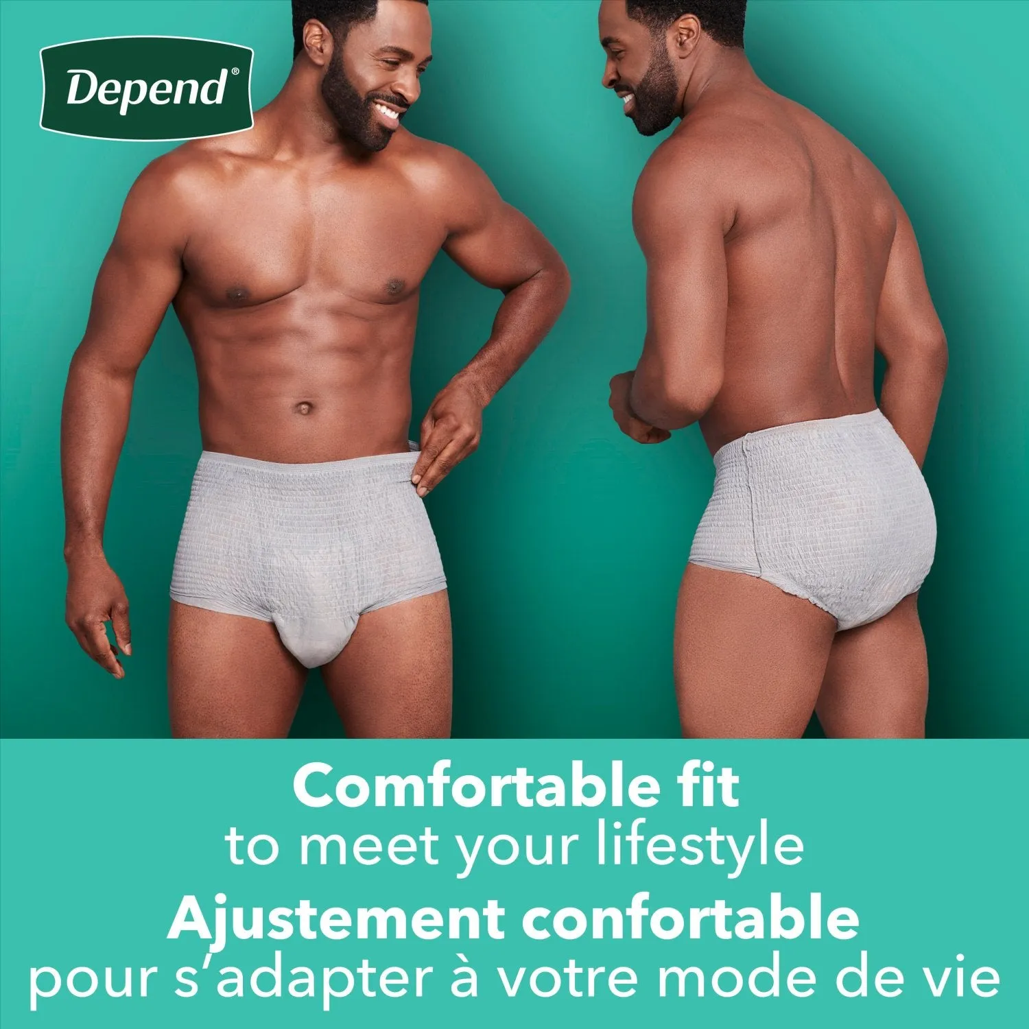 Depend Fresh Protection Adult Incontinence Underwear for Men