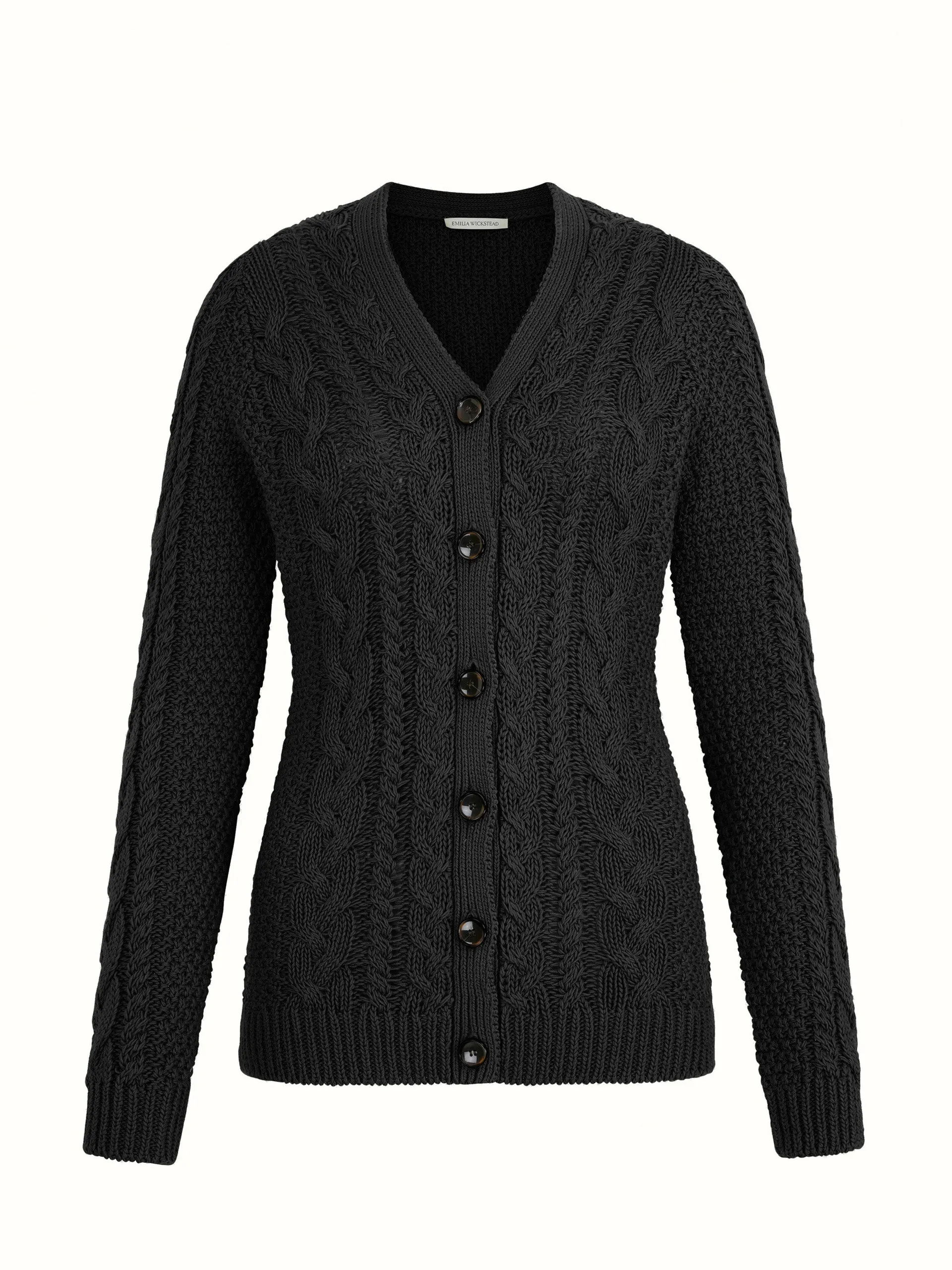 Elmer knit cardigan in navy