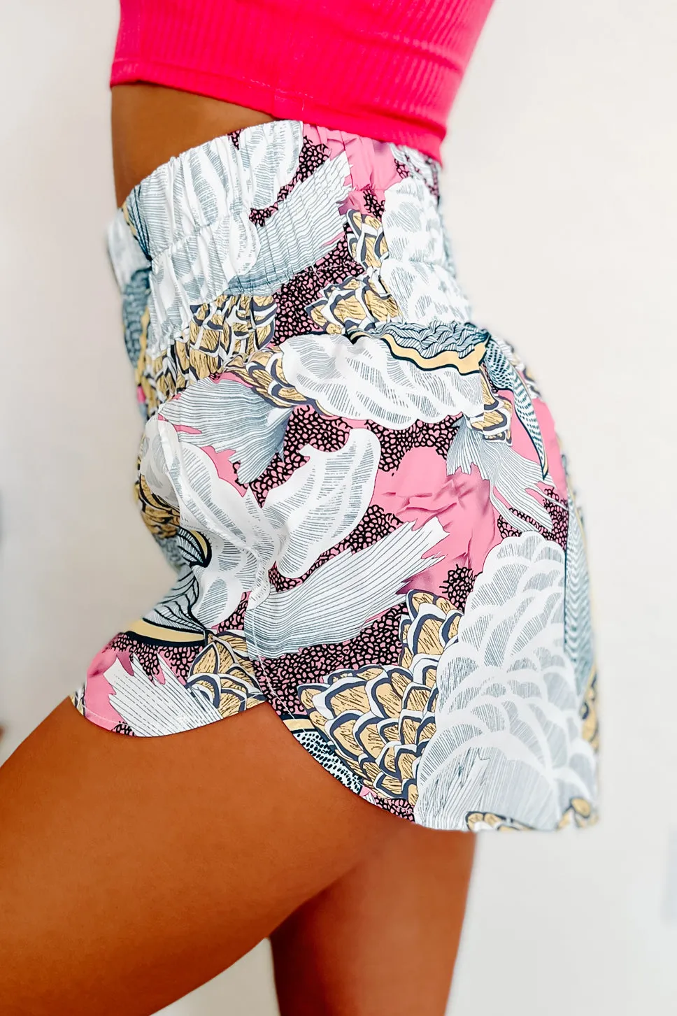 Every Effort Made Printed Athletic Set (White)