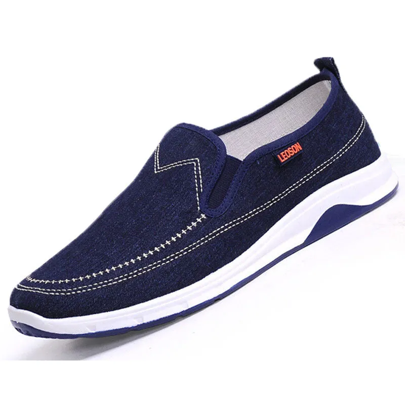 Fashionable Men's Casual Comfortable Casnvas Loafers
