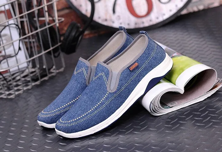 Fashionable Men's Casual Comfortable Casnvas Loafers