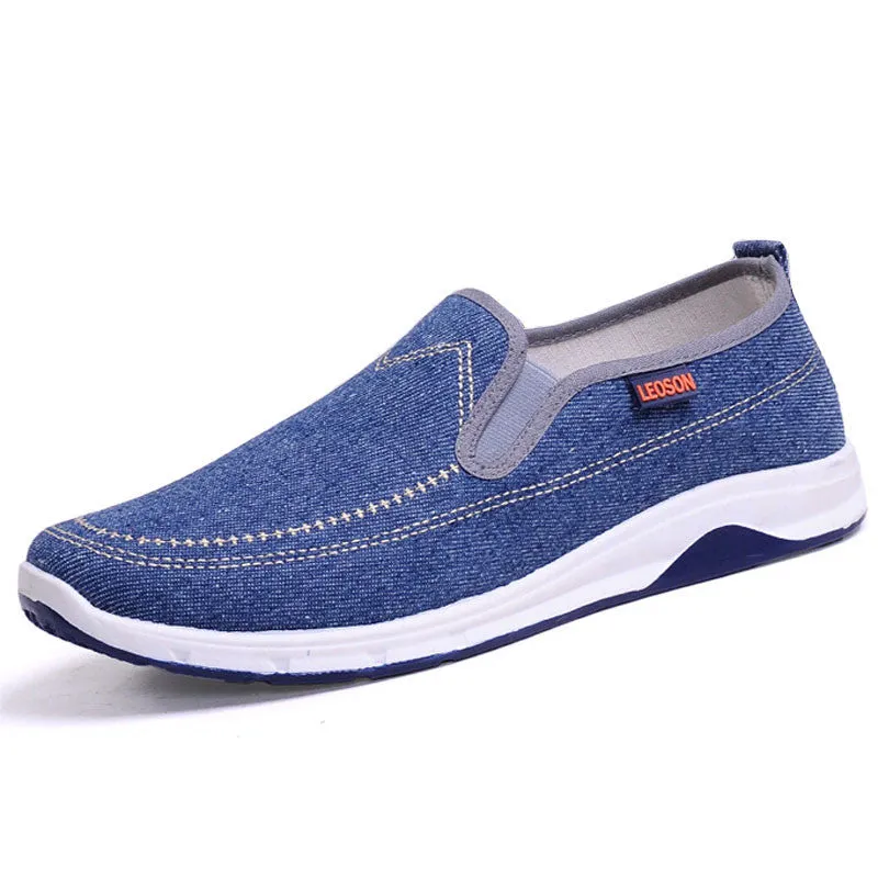 Fashionable Men's Casual Comfortable Casnvas Loafers