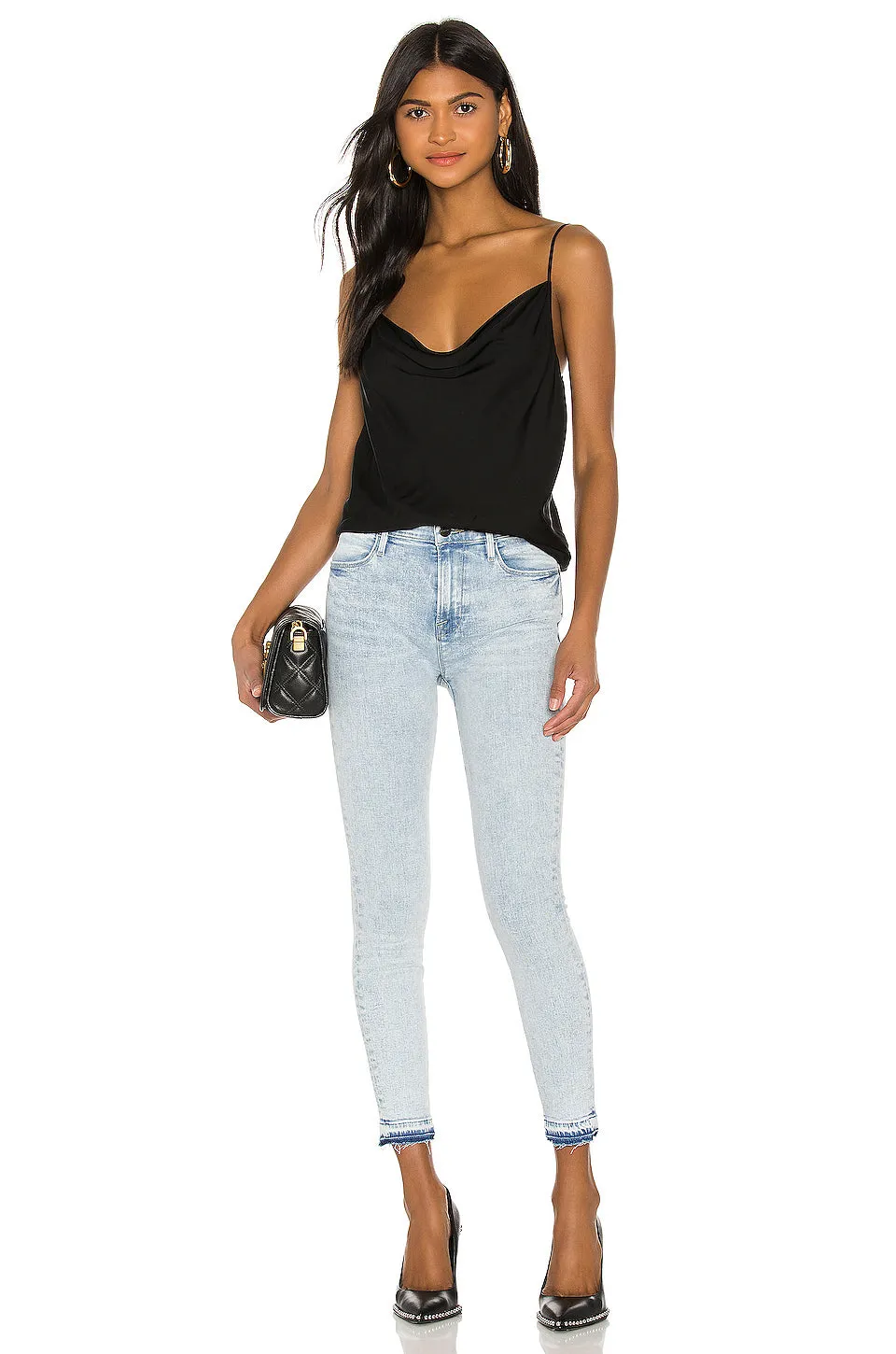 Frame - Le High Skinny Crop in Pali
