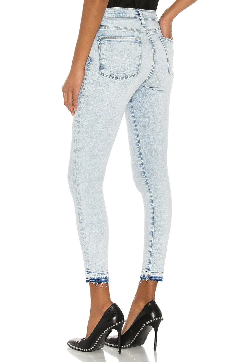 Frame - Le High Skinny Crop in Pali