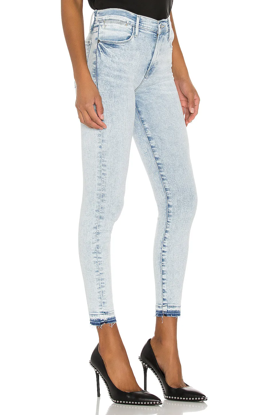 Frame - Le High Skinny Crop in Pali