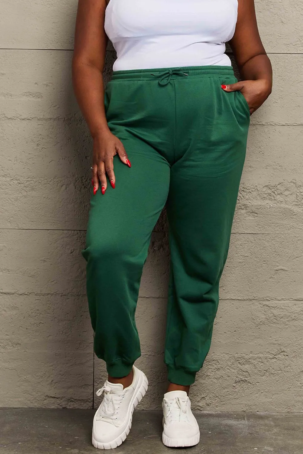 Full Size Drawstring Sweatpants
