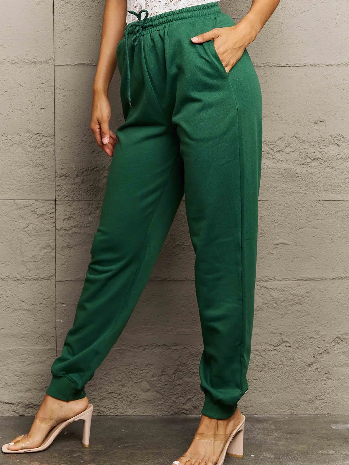Full Size Drawstring Sweatpants