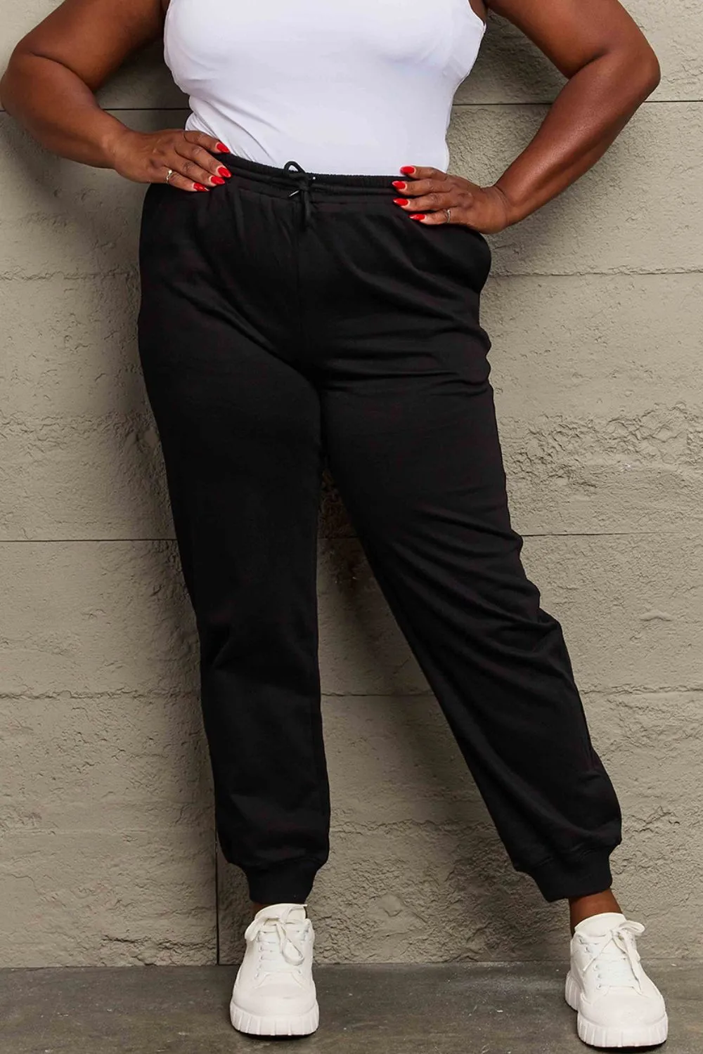 Full Size Drawstring Sweatpants