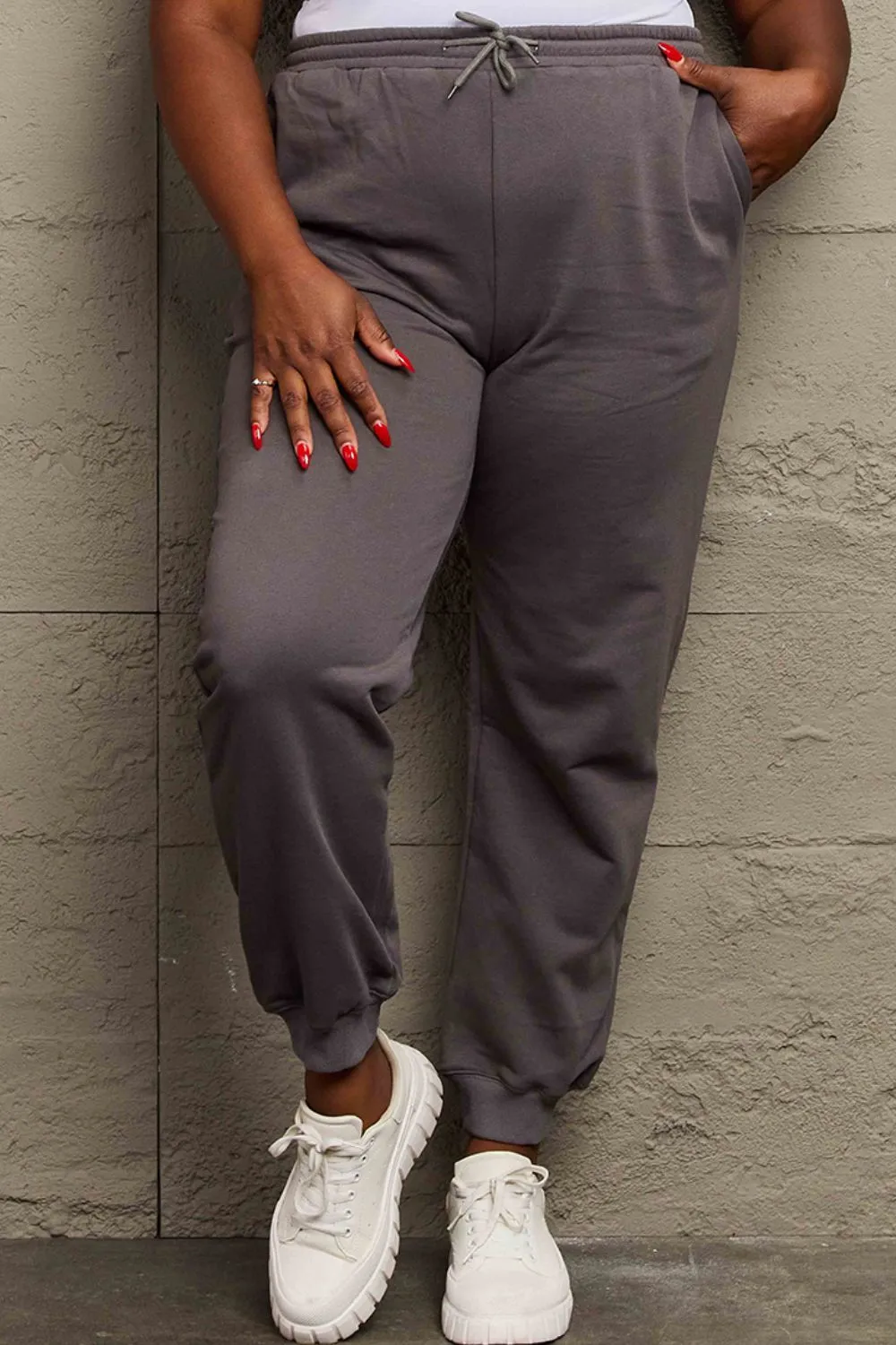 Full Size Drawstring Sweatpants