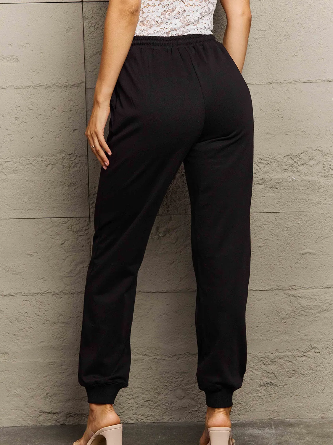 Full Size Drawstring Sweatpants