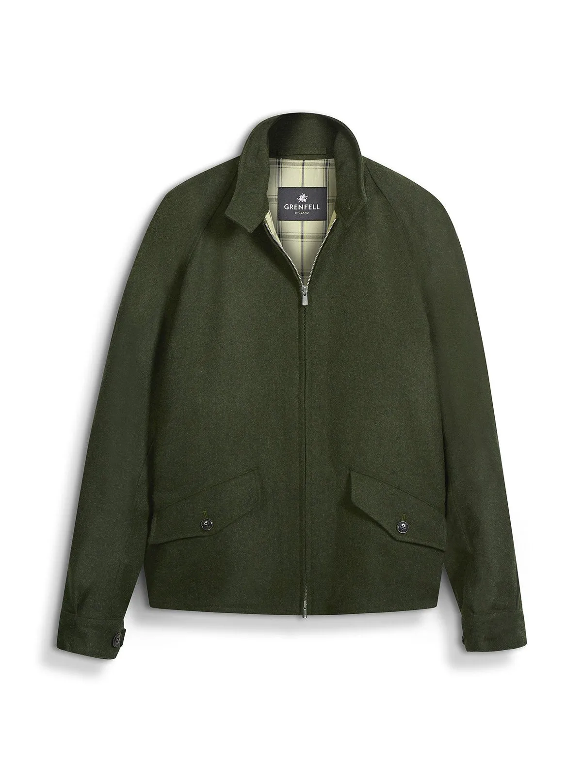 Golfer Merino Wool in Green