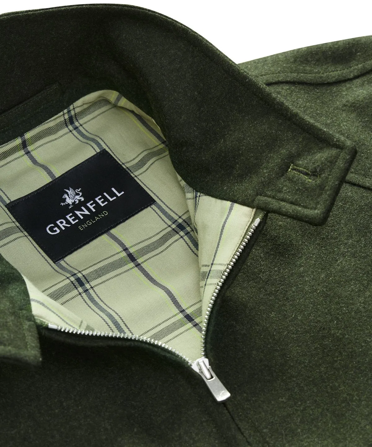 Golfer Merino Wool in Green