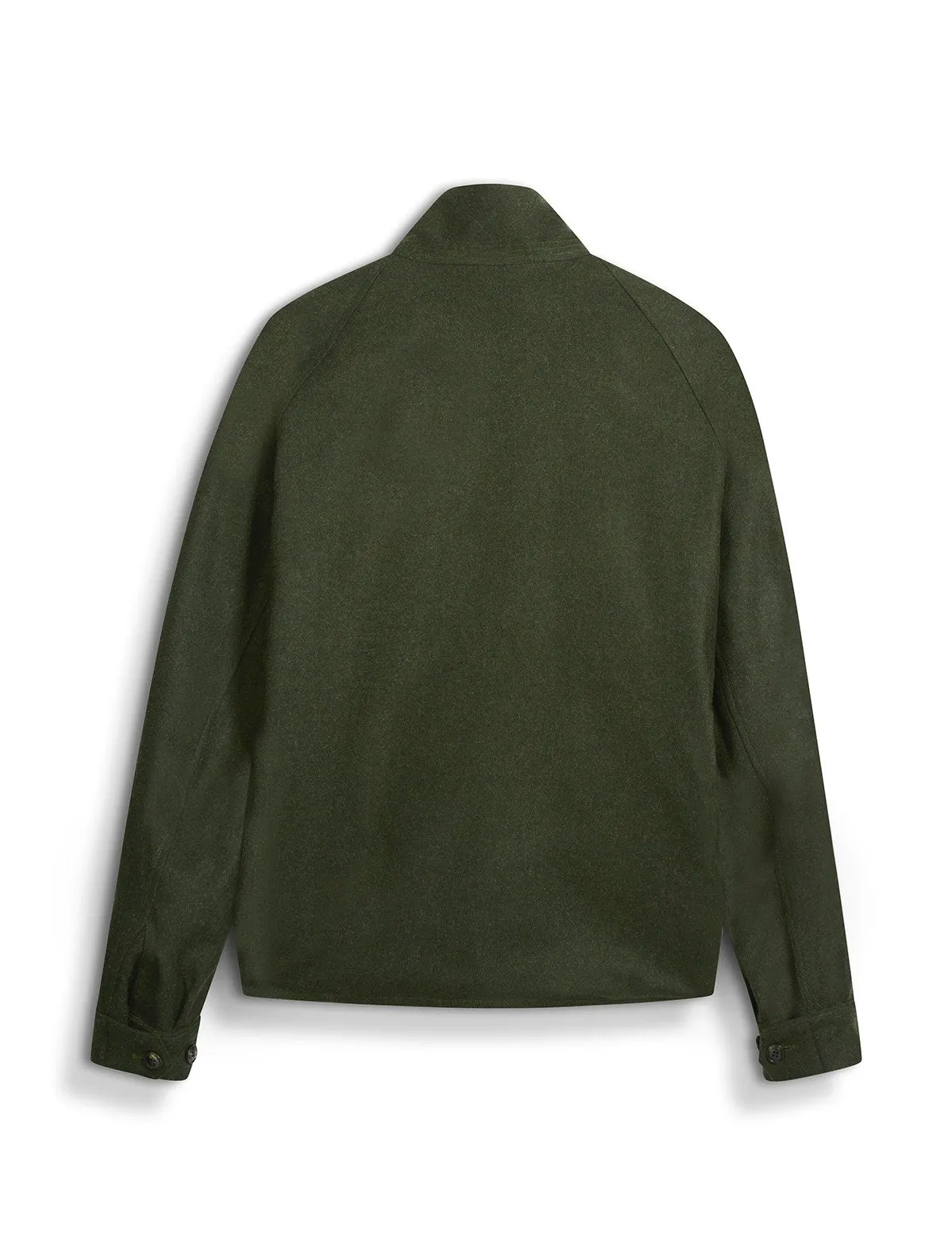 Golfer Merino Wool in Green