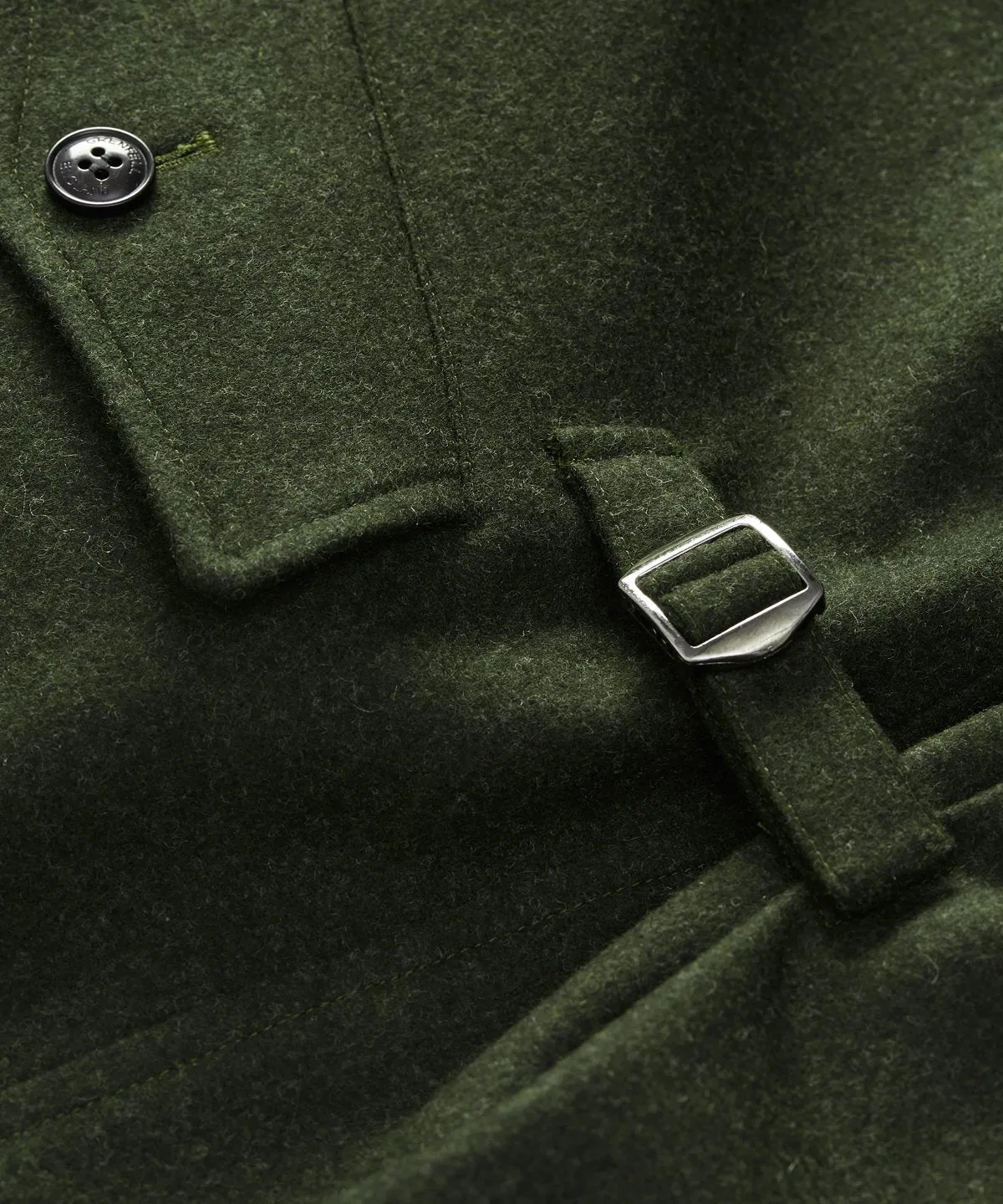 Golfer Merino Wool in Green