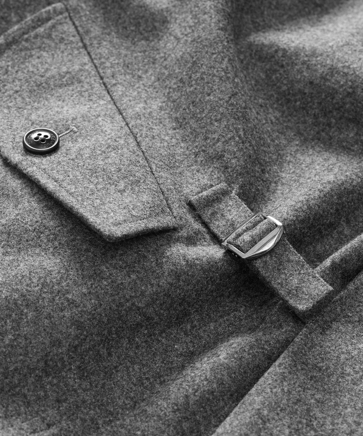 Golfer Merino Wool in Grey