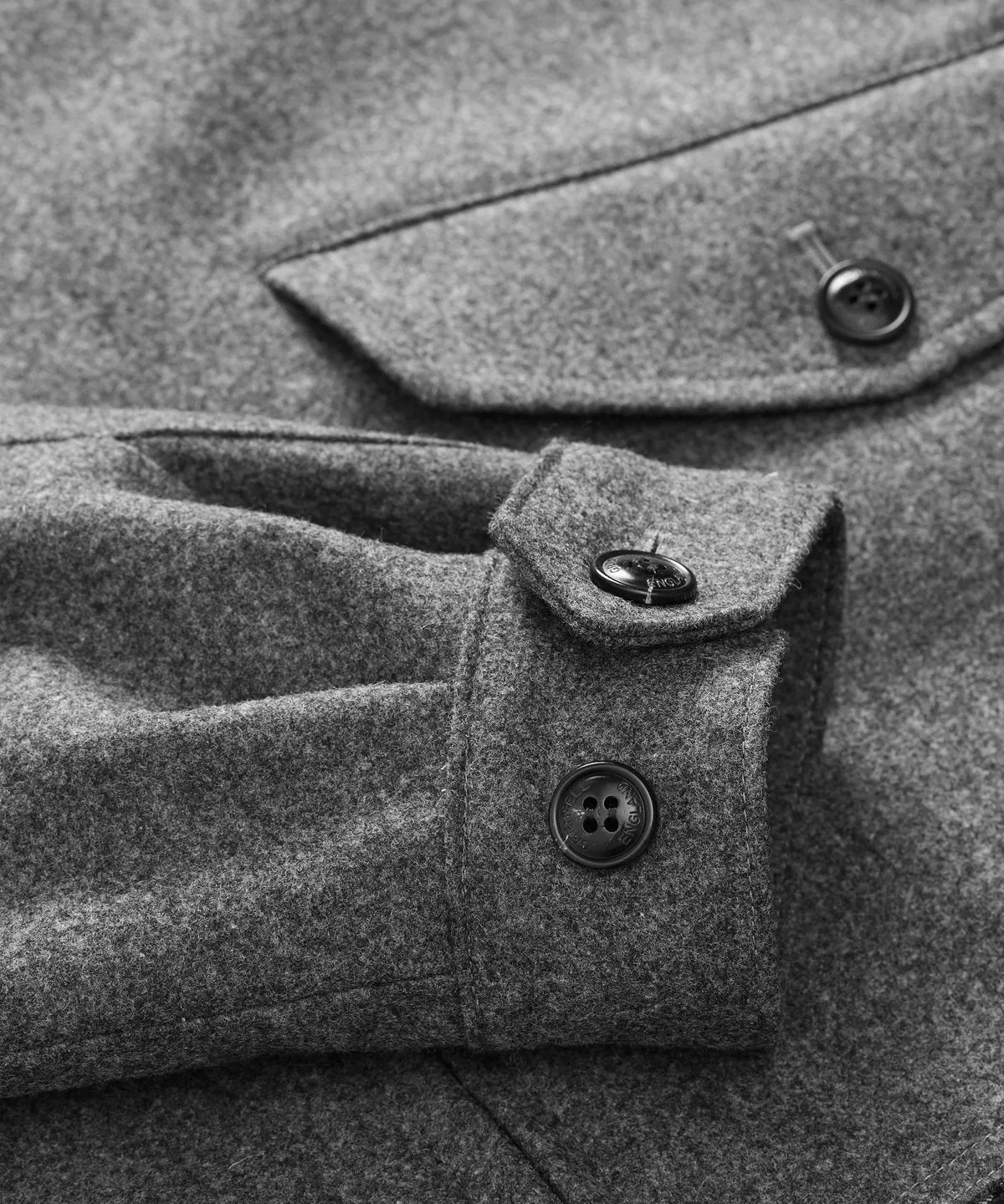 Golfer Merino Wool in Grey