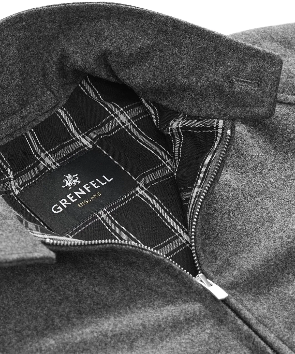 Golfer Merino Wool in Grey