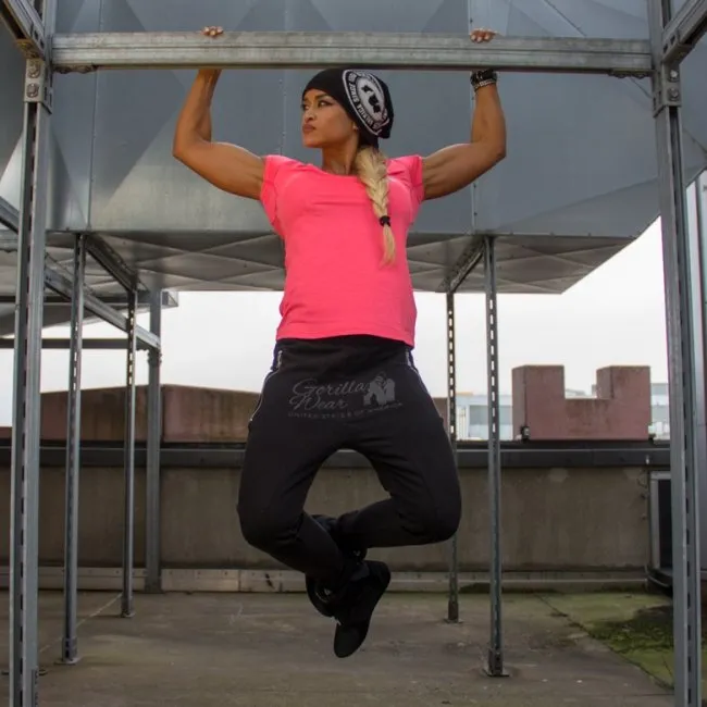 Gorilla Wear Celina Drop Crotch Joggers - Black