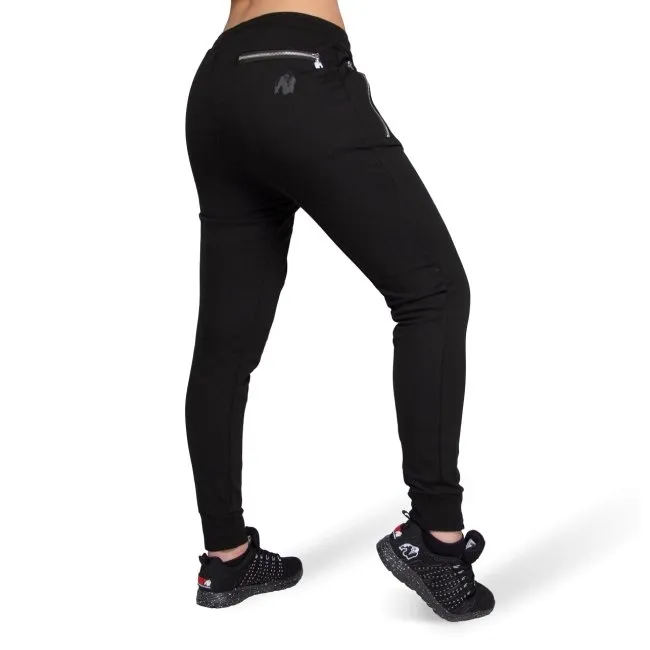 Gorilla Wear Celina Drop Crotch Joggers - Black