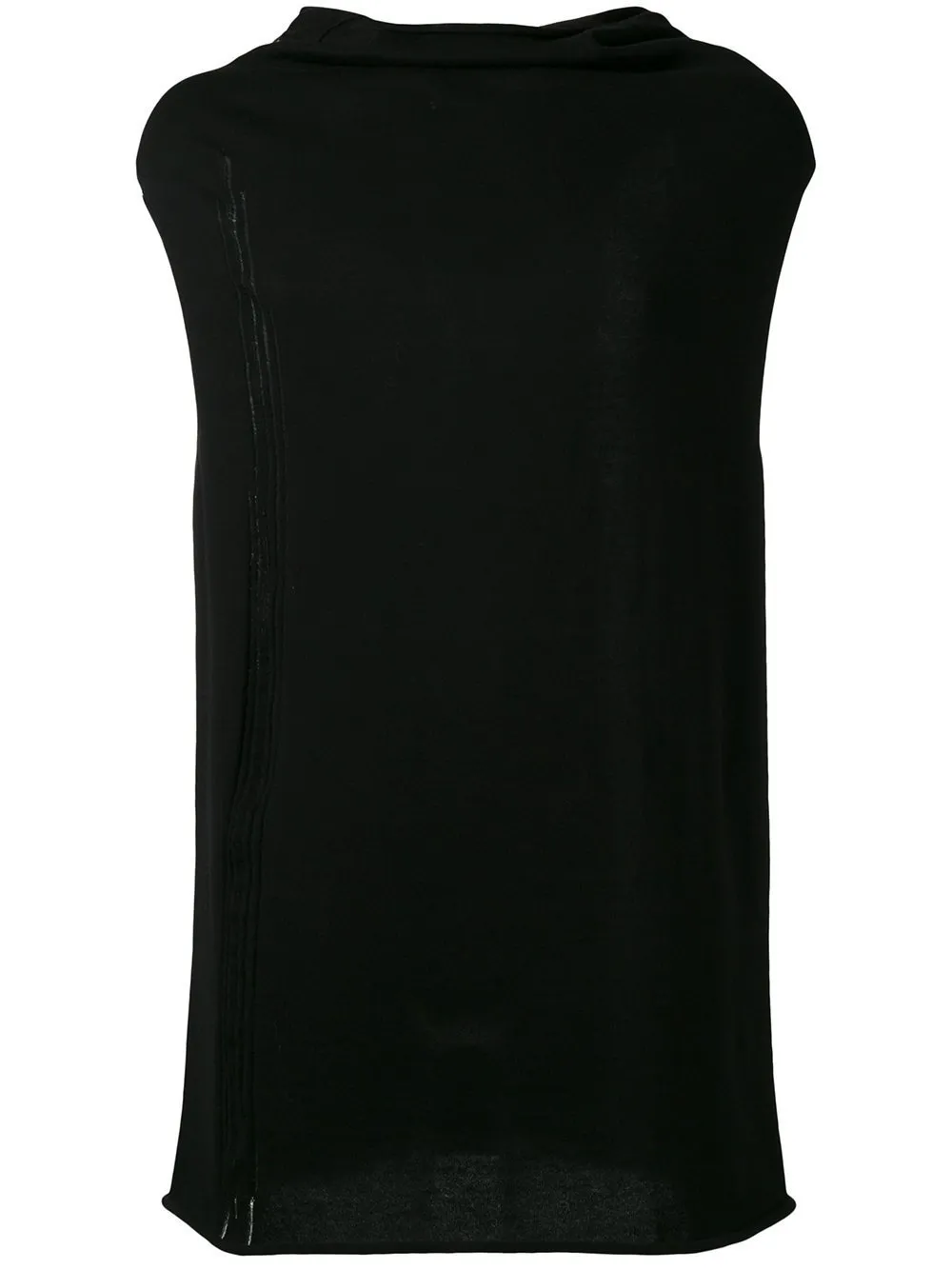 Hooded Sleeveless Jumper