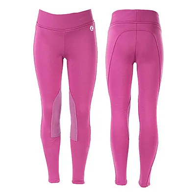 Horze Active Kids Knee-Patch Winter Tights
