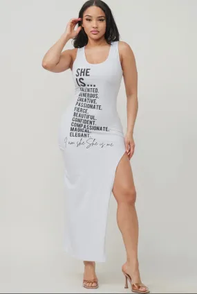 I Am She Maxi Dress