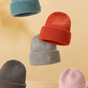 Japan Stock Women's Winter Lock-Tec Sheep Wool Heated Kint Hat