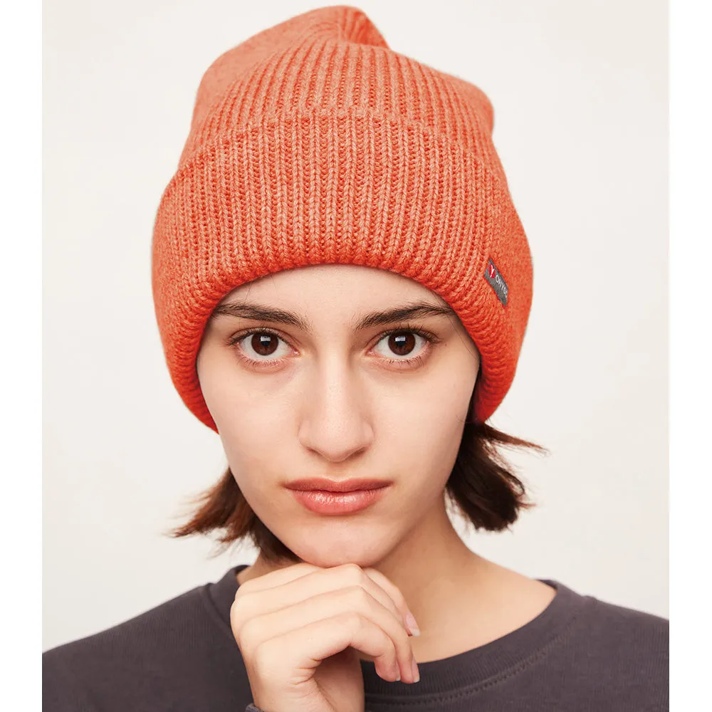 Japan Stock Women's Winter Lock-Tec Sheep Wool Heated Kint Hat